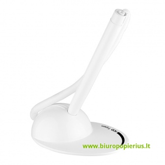  Tušinukas su stoveliu ICO T-PEN, 0,8 mm., baltos spalvos korpusas