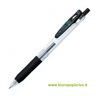  Rašiklis ZEBRA SARASA CLIP 0,4 mm, juoda - 2 vnt.