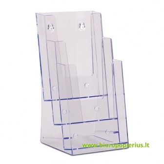  Stovas dokumentams DS, 3 dalys, A6, skaidrus