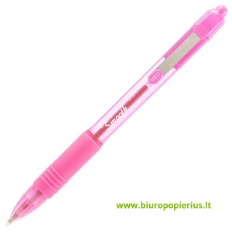  Tušinukas ZEBRA Z-GRIP SMOOTH 1.0 mm, rausva