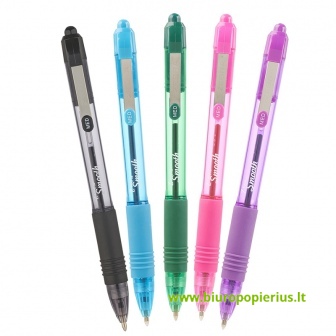  Tušinukas Zebra Z-GRIP SMOOTH 1.0 mm, 5 spalvų rinkinys
