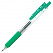  Automatinis rašiklis ZEBRA SARASA CLIP, 0,5 mm, žalia - 2 vnt.