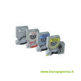  Juostelė DYMO D1 12mm, Juoda/Geltona