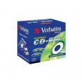  VERBATIM CD-RW 700MB 12X, stora dėžutė (43148)