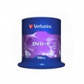  VERBATIM DVD+R 4.7GB 16X, rietuvė, 100vnt (43551)