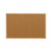  Kamštinė skelbimų lenta 45x60, medinis rėmas