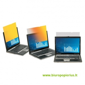  Konfidencialus 3M filtras, plataus formato, 15.6"