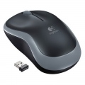  Belaidė optinė pelė Logitech M185, juoda/pilka