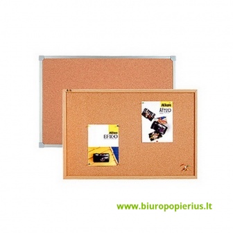  Kamštinė lenta 2x3 Eco 80x120 cm, medinis rėmas