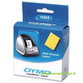  Etiketės DYMO Labelwriter 51x19 mm, 500 vnt, BALTA