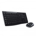  Belaidės klaviatūros ir pelės komplektas Logitech MK270, US