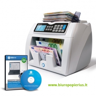  Pinigų skaičiavimo ir tikrinimo aparatas SAFESCAN 2665
