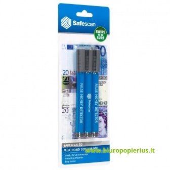  Rašiklis pinigų tikrinimui Safescan 30, 3 vnt