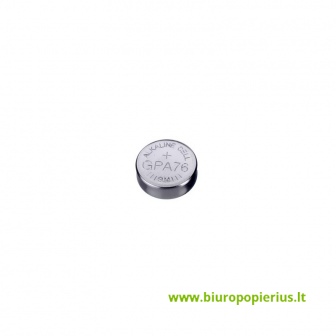 Baterija GP A76 (LR44, AG13), 1vnt