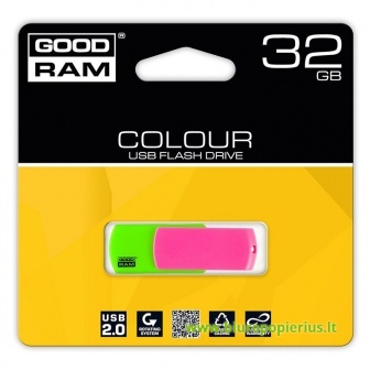  Atmintukas COLOUR MIX, USB 2.0, 32GB