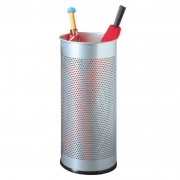  Šiukšlių dėžė metalinė, SIDABRINĖ