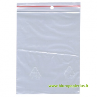  Plastikiniai maišeliai 300 x 400 mm., 100 vnt.