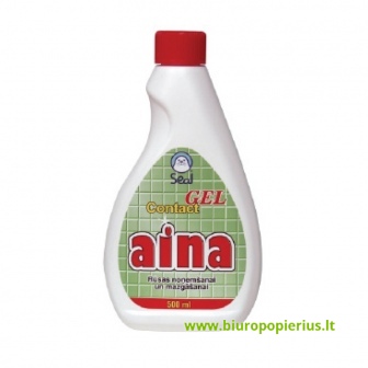  Valiklis AINA CONTACT GEL, 500 ml