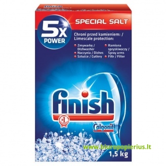  Druska indaplovėms FINISH, 1,5 kg
