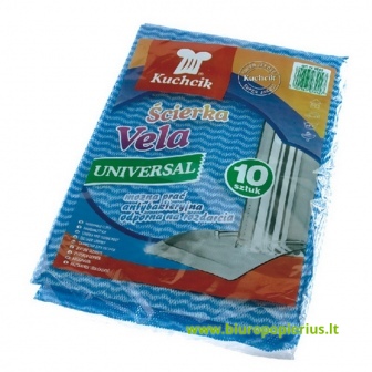  Šluostė KUCHCIK Vela Super, 33 x 50 cm, pakuotėje 10 vnt.