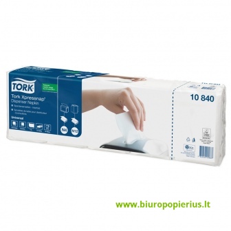  Stalo servetėlės TORK UNIVERSAL N4, 10840, balta sp., 21.6x33cm, 225 serv./pak.