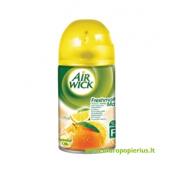  Oro gaiviklis AIR WICK Fresh Matic Citrus, užpildas