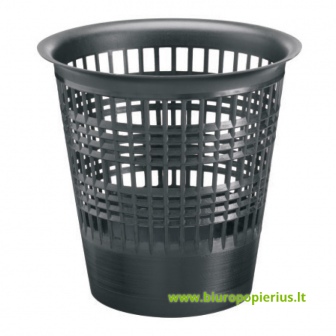  Šiukšlių dėžė FORPUS, 10 l, juoda