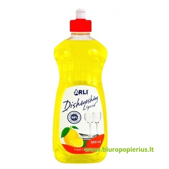  Indų ploviklis ARLI CLEAN, citrinų kvapo, 500 ml