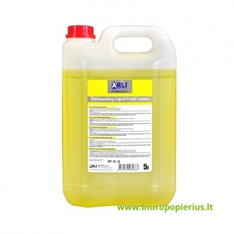  Indų ploviklis ARLI CLEAN, citrinų kvapo, 5 l