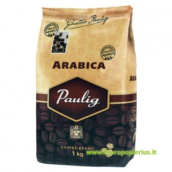  Kavos pupelės PAULIG ARABICA, 1 kg
