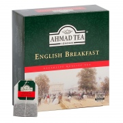  Arbata AHMAD ENGLISH BREAKFAST, 100 pakelių