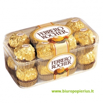  Saldainiai  FERRERO ROCHER dėžutėje, 200 g