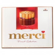  Saldainiai MERCI, dėžutėje 250 g