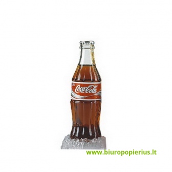  Gaivinantis gėrimas COCA COLA, 0,25 l stikliname butelyje.