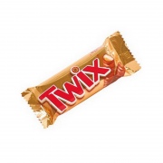  Šokoladinis batonėlis TWIX, 50 g - 10 vnt.