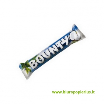  Šokoladinis batonėlis BOUNTY, 57 g - 24 vnt.