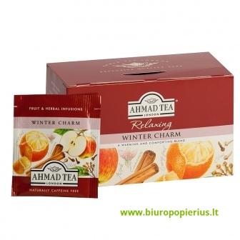  Žolelių arbata AHMAD ALU WINTER CHARM, 20 vokelių su siūlu po 2g