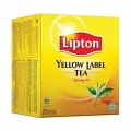  Arbata LIPTON Yellow Label tea, vokeliuose, juodoji