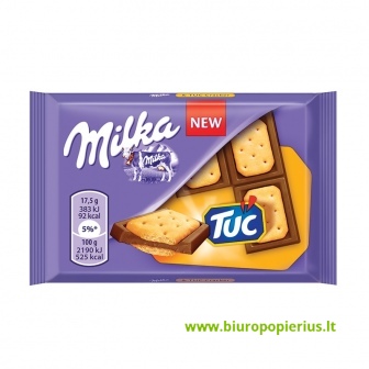  Pieniškas šokoladas MILKA Tuc, 35 g