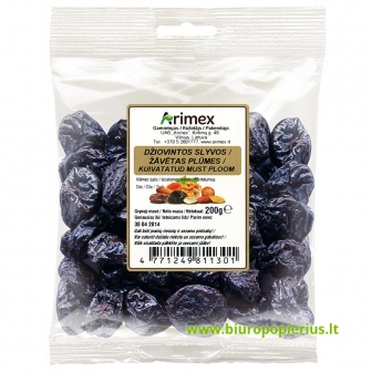  Džiovintos slyvos ARIMEX Ashlock, 200 g - 2 vnt.