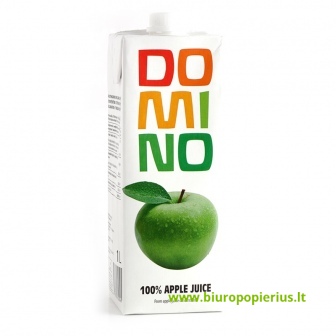  Sultys DOMINO, obuolių, 1 l - 2 vnt.