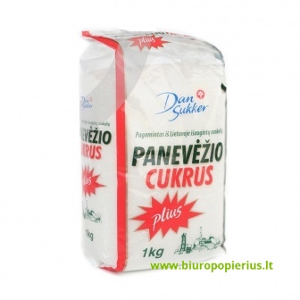 Cukrus PANEVĖŽIO Plius, 1 kg - 2 vnt.