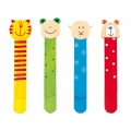  Knygos žymeklis FUNNY ANIMALS, medinis