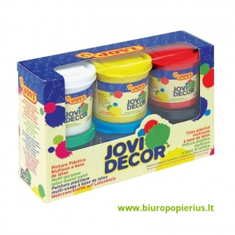  Dekoraciniai dažai sustingusioms figūrėlėms JOVI, 6sp.