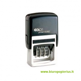  Korpusas PRINTER S260, mėlyna pag.