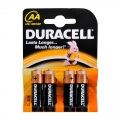  Baterija DURACELL AA, LR06, 4 vnt.