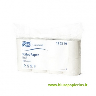  Tualetinis popierius TORK UNIVERSAL T4, 120210, 2 sl., 9.9cmx38.08m, 8 vnt./pak.