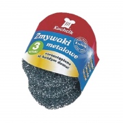 Metalinis puodų šveitiklis KUCHCIK, 3 vnt./pak.