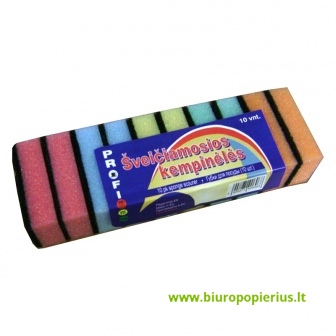  Kempinėlės PROFI, indams, 5 x 8 cm, 10 vnt./pak.