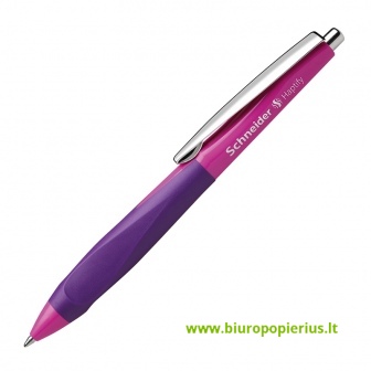  Rašiklis SCHNEIDER HAPTIFY, violetinis/rožinis korpusas, mėlynas rašalas